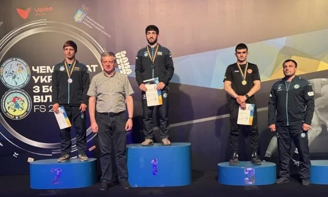 Херсонець став чемпіоном України з вільної боротьби.