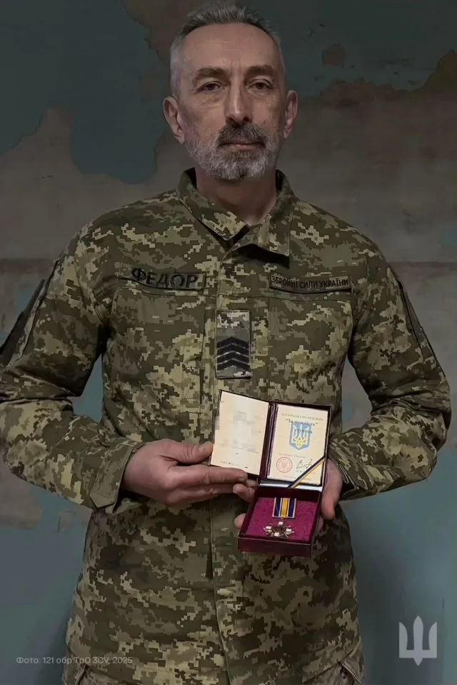 Орден “За мужність” отримав бойовий медик, який брав участь в операції у Кринках