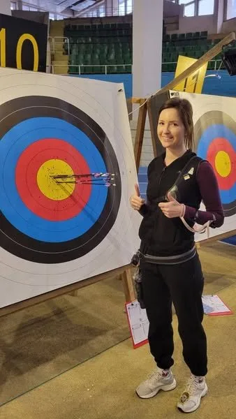 Херсонська лучниця перемогла на всеукраїнських змагань у Львові