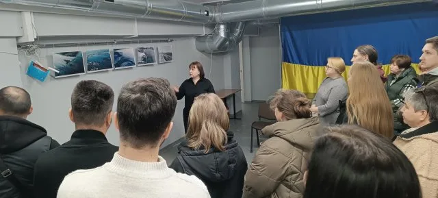 У Херсоні представили фотовиставку про історію Каховської ГЕС