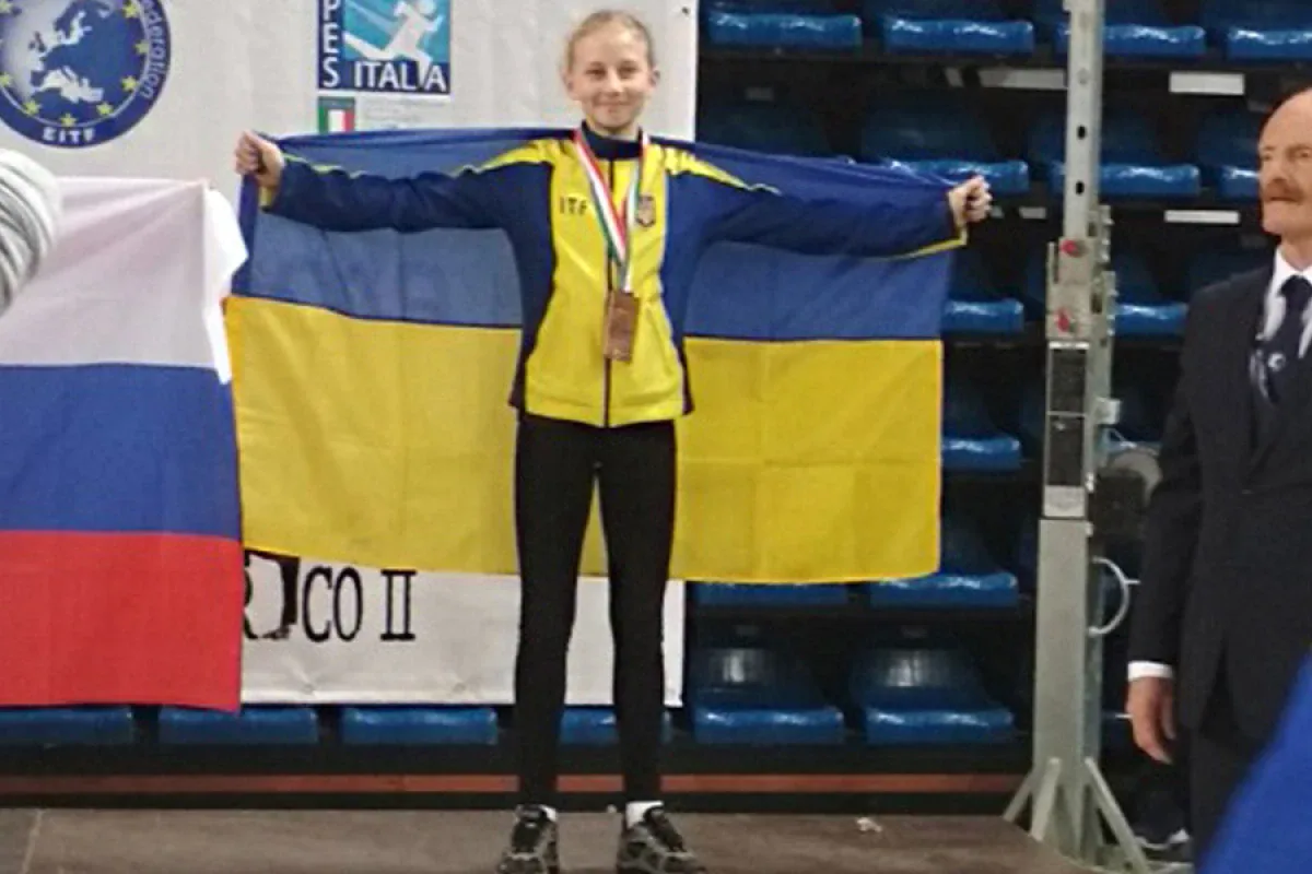 Херсонська школярка виборола бронзу на Чемпіонаті Європи з таекван-до ІТF