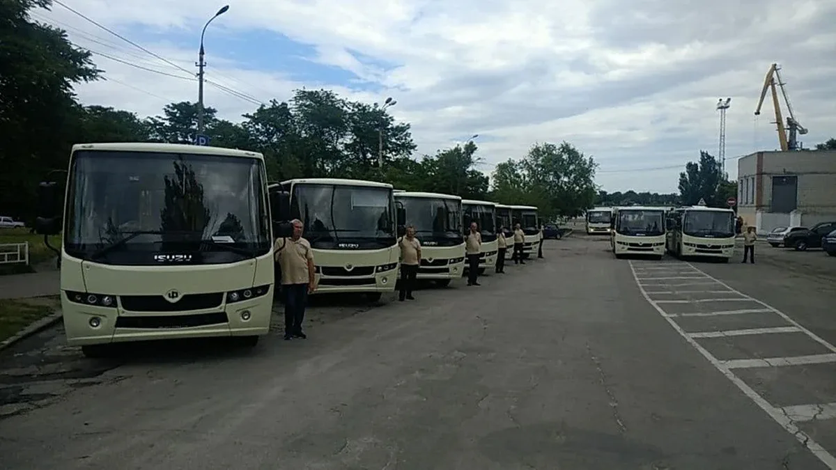У Херсоні громадським транспортом щодня користуються понад 2 тисячі пасажирів
