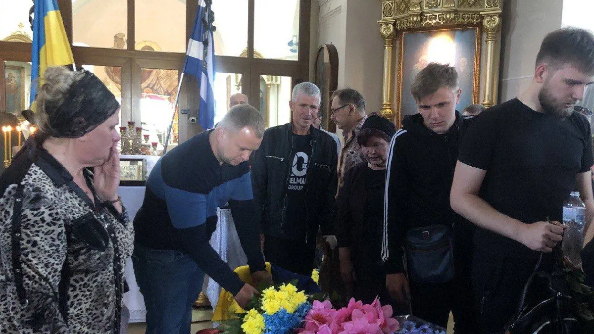 На Херсонщині попрощались із військовим Олександром Вєракши